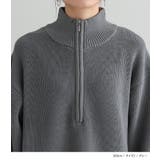 n'OrLABELハーフジップニットワンピース  | osharewalker | 詳細画像15 