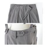 n'OrLABELサスペンダー付きツイルハイウエストパンツ | osharewalker | 詳細画像17 