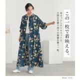 n'OrLABEL花柄ボリュームスリーブワンピース | osharewalker | 詳細画像3