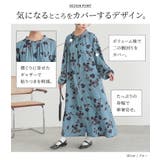 n'OrLABEL花柄ボリュームスリーブワンピース | osharewalker | 詳細画像2