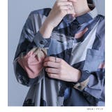 kOhAKUアート柄シャツワンピース | osharewalker | 詳細画像12