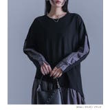 kOhAKU異素材ドッキングバルーンワンピース | osharewalker | 詳細画像6