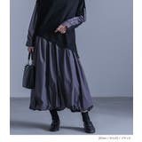 kOhAKU異素材ドッキングバルーンワンピース | osharewalker | 詳細画像8