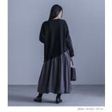 kOhAKU異素材ドッキングバルーンワンピース | osharewalker | 詳細画像9