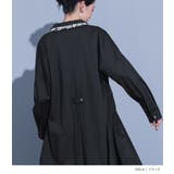 kOhAKU柄ドッキングシャツワンピース | osharewalker | 詳細画像7