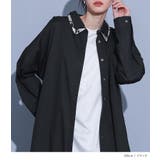 kOhAKU柄ドッキングシャツワンピース | osharewalker | 詳細画像10