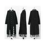 kOhAKU柄ドッキングシャツワンピース | osharewalker | 詳細画像14