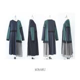 kOhAKU配色カットソーワンピース | osharewalker | 詳細画像14
