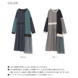 kOhAKU配色カットソーワンピース | osharewalker | 詳細画像17