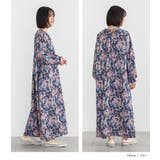 n'OrLABEL花柄シャーリングギャザーワンピース | osharewalker | 詳細画像13