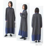 n'OrLABELウェーブ切替ギンガムチェックワンピース  | osharewalker | 詳細画像8 