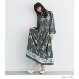 somari imaginationストライプ×花柄フレアワンピース  | osharewalker | 詳細画像6 
