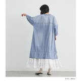 somari imaginationレースドッキングデニムワンピース  | osharewalker | 詳細画像10 