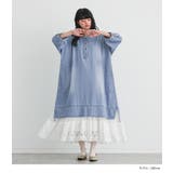 somari imaginationレースドッキングデニムワンピース  | osharewalker | 詳細画像12 