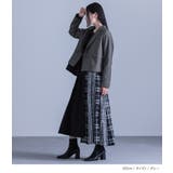 kOhAKUアシメ配色テーラードジャケット | osharewalker | 詳細画像8