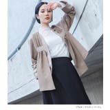 kOhAKU異素材ドッキングノーカラージャケット | osharewalker | 詳細画像5