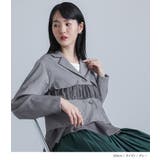 kOhAKUチュール切替ジャケット | osharewalker | 詳細画像10