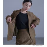 kOhAKUシアーストライプアシンメトリージャケット | osharewalker | 詳細画像5