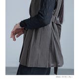 kOhAKUシアー切替テーラードジレ | osharewalker | 詳細画像13 