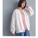 n'OrLABEL幾何柄レースブルゾン  | osharewalker | 詳細画像10 