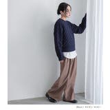 n'OrLABEL立体柄スポンジニット | osharewalker | 詳細画像2 