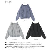 n'OrLABELボレロドッキング裏毛スウェット | osharewalker | 詳細画像19 