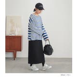 n'OrLABELミックスボーダーカットソー | osharewalker | 詳細画像2 