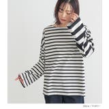 n'OrLABELミックスボーダーカットソー | osharewalker | 詳細画像11 