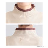 n'OrLABELハイネックワイドスリーブボーダーニット | osharewalker | 詳細画像18 