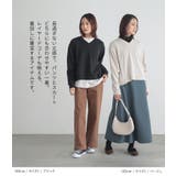 n'OrLABELタックデザインVネックプルオーバー | osharewalker | 詳細画像4