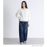 somari imagination配色ラインパフスリーブニット  | osharewalker | 詳細画像3 