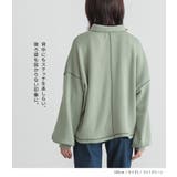 n'OrLABEL配色ステッチハーフジップスウェット | osharewalker | 詳細画像7