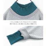 n'OrLABELフェイクレイヤードデザインスウェット  | osharewalker | 詳細画像6 