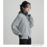 n'OrLABELフェイクレイヤードデザインスウェット  | osharewalker | 詳細画像12 