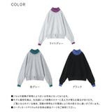 n'OrLABELフェイクレイヤードデザインスウェット  | osharewalker | 詳細画像19 