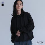 MDRポンチ袖スエードプルオーバー | osharewalker【MEN】 | 詳細画像1