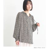 n'OrLABEL小花柄スキッパーブラウス | osharewalker | 詳細画像7