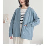 n'OrLABELスウェットロゴカーディガン  | osharewalker | 詳細画像13 