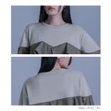 kOhAKU異素材フリルドッキングスウェット  | osharewalker | 詳細画像12 