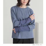n'OrLABEL袖シアー切替カットソー | osharewalker | 詳細画像12 