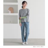 n'OrLABEL袖シアー切替カットソー | osharewalker | 詳細画像13 