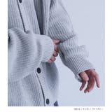 MDR畦編みVネックカーデ | osharewalker | 詳細画像13