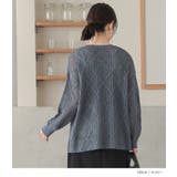 n'OrLABEL透かし編みニット | osharewalker | 詳細画像12 