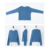 n'OrLABEL綿ニットダブルジップリブカーディガン | osharewalker | 詳細画像17 