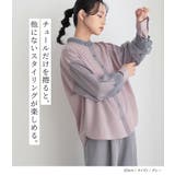 n'OrLABELチュールレイヤードブラウス | osharewalker | 詳細画像8 