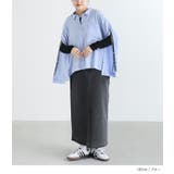 n'OrLABEL配色オープンスリーブシャツ | osharewalker | 詳細画像11