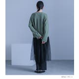 kOhAKUランダムラインニット | osharewalker | 詳細画像7