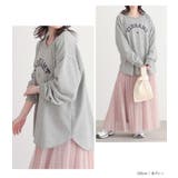 n'OrLABELカレッジロゴ裏毛スウェット | osharewalker | 詳細画像10