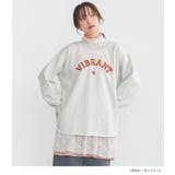 n'OrLABELカレッジロゴ裏毛スウェット | osharewalker | 詳細画像15