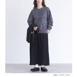 somari imaginationフラワーモチーフスウェット | osharewalker | 詳細画像7